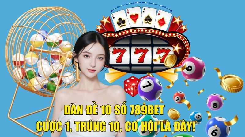 Dàn Đề 10 Số 789BET - Cược 1, Trúng 10, Cơ Hội Là Đây - 789b.mobi